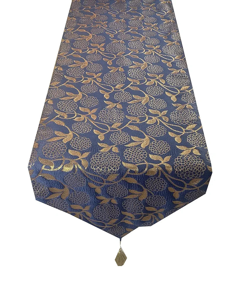 Pinkparrot dopian Silk Multi Colour Table Runner Size 12x70 inch of 1 pc-T 118